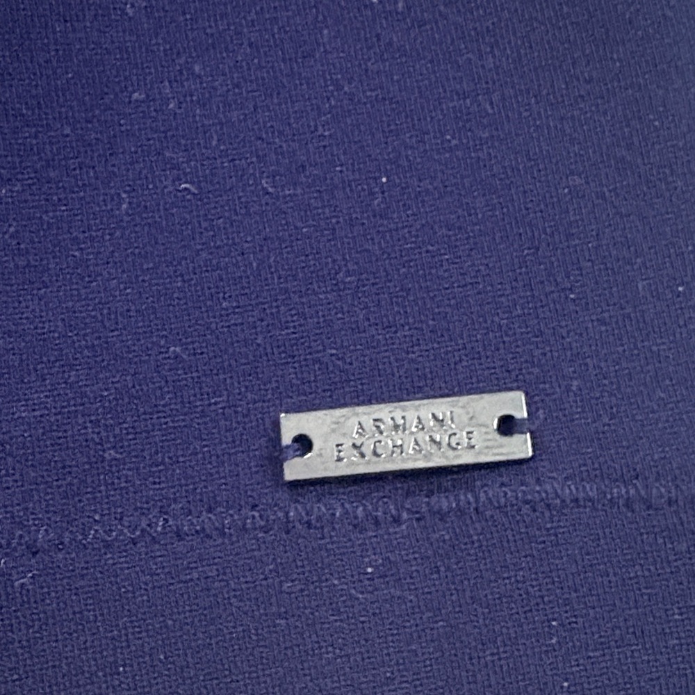 Armani Exchange Deep Blue Mini Dress - Picture 3 of 5
